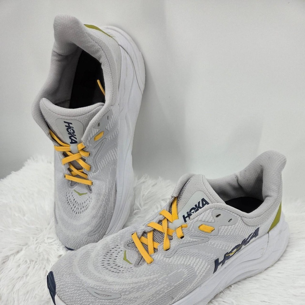 Hola Arahi 8 Mens 8.5 Stardust Cosmic Grey Stability Running shoes